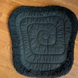 Horse fleece saddle pad